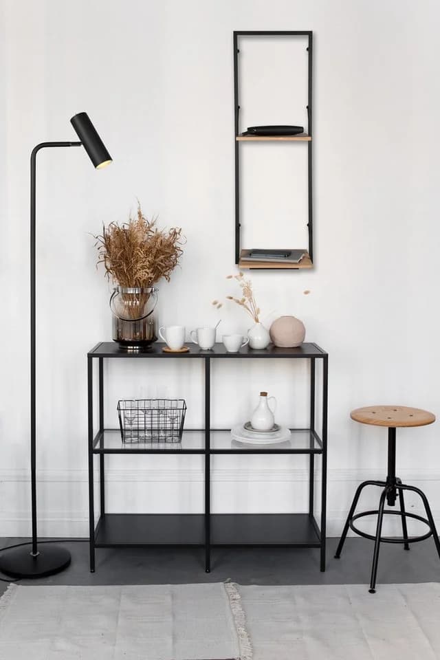 MIRRORS AND MORE Wandregal Leonie mit LED-Backlight