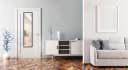 Mirrors and More RIA Wandspiegel Schwarz Kunststoff Bild 1