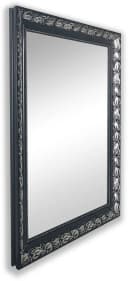 Dekospiegel MIRRORS AND MORE Schwarz-Silber Antikoptik Bild 5