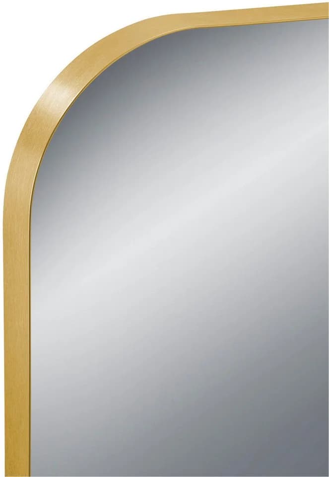 Mirrors and More Britney Wandspiegel Gold Metall Rahmen - Bild 3