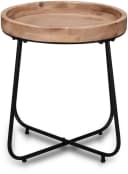 Mirrors and More Beistelltisch Jette Holzfarbig Schwarz Bild 5