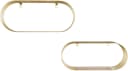 MIRRORS AND MORE Wandregal Joyce Set 2-tlg. Gold Modern Industrial Bild 4