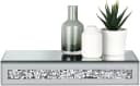 MIRRORS AND MORE Wandregal Glitty Grau Glas Dekorativ Bild 2