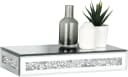 MIRRORS AND MORE Wandregal Glitty Grau Glas Dekorativ Bild 3