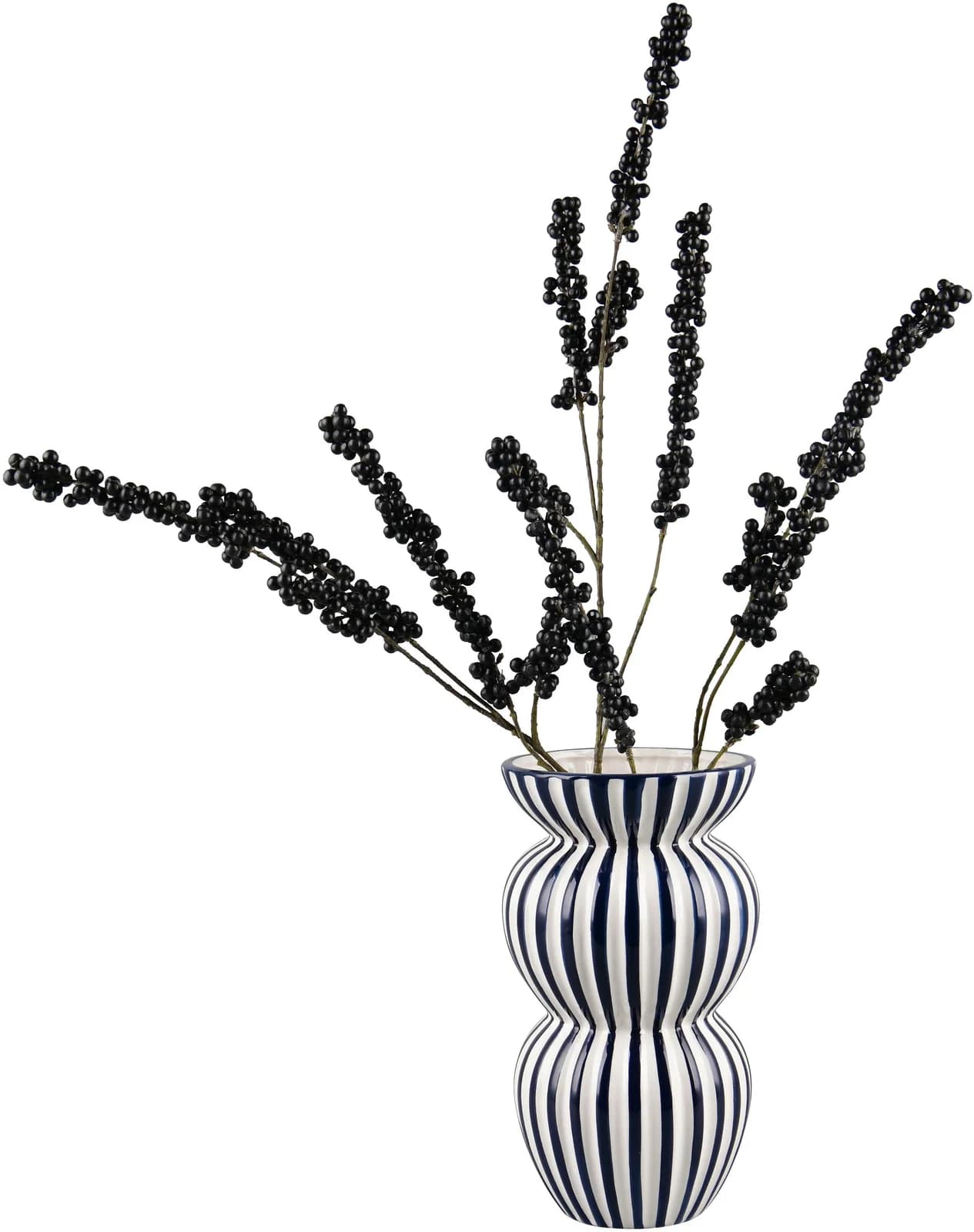 Dekovase SAVANNA blau von Mirrors and More