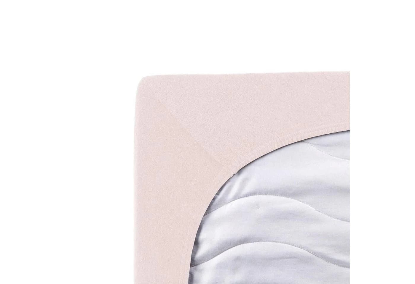 TRAUMSCHLAF Spannbettlaken Frottee Stretch Rosa Elastisch