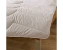 TRAUMSCHLAF Naturhaarbettdecke Schurwolle Nature, 100% Baumwolle, Sommerdecke Bild 1