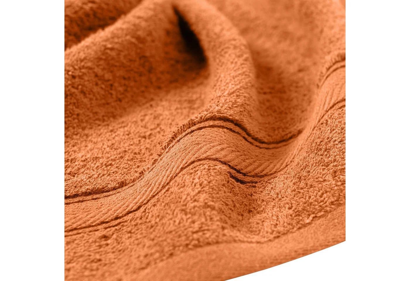 BETTWARENSHOP Handtuch Frottier 100% Baumwolle Orange - Bild 3