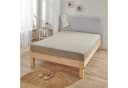 BETTWARENSHOP Spannbettlaken Jersey Grau Rundumgummi Bild 2