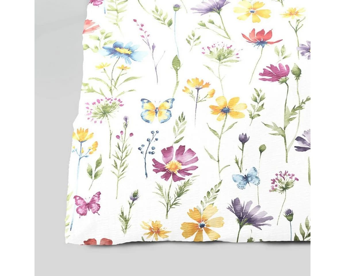 TRAUMSCHLAF Bettwäsche Blumenwiese Seersucker 2-teilig Bügelfrei - Bild 3
