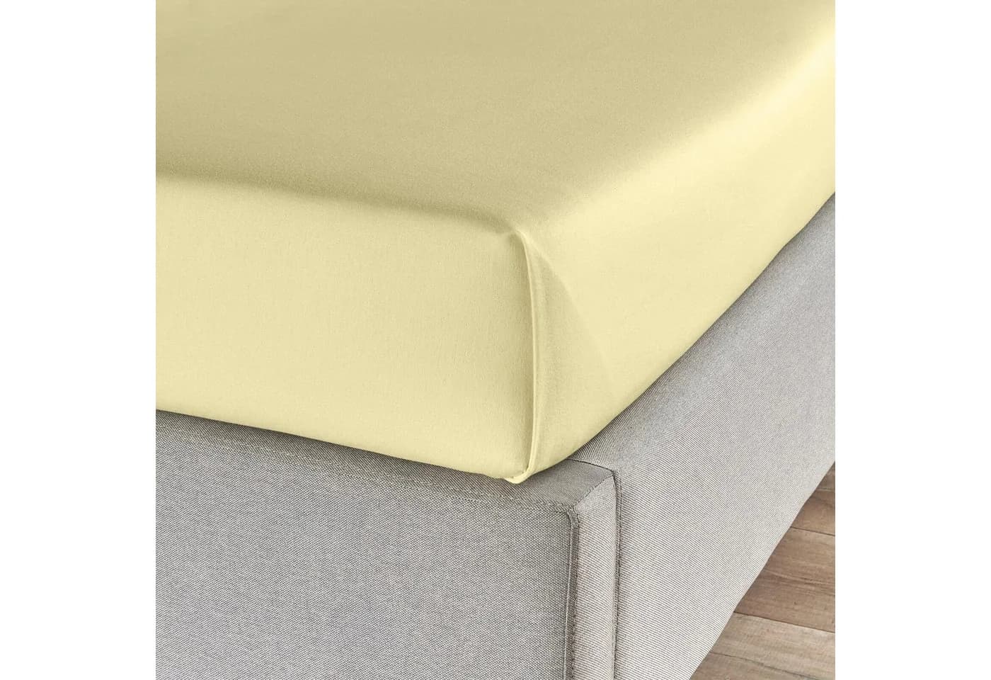 TRAUMSCHLAF Betttuch Feinbiber Haustuch Bettlaken Beige - Bild 2