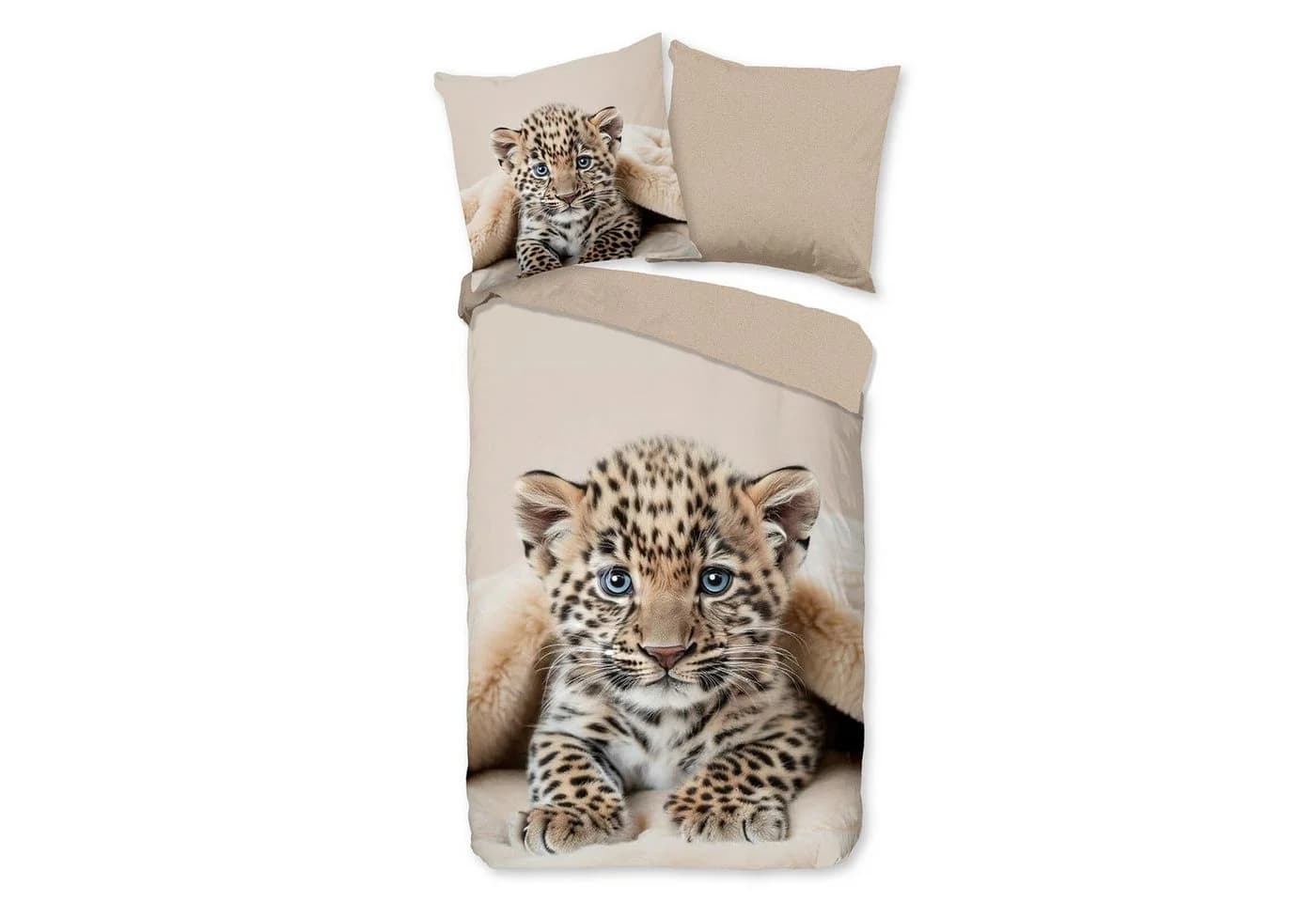 Traumschlaf Bettwäsche Tigerbaby Renforce 2-teilig 100% Baumwolle - Bild 4
