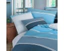 TRAUMSCHLAF Bettwäsche Aqua Renforcé 2-teilig Gestreift 100% Baumwolle Bild 1