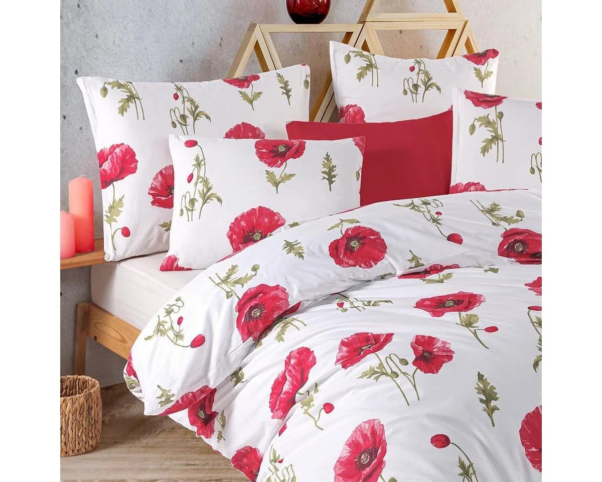 TRAUMSCHLAF Bettwäsche Mona Florales Design 100% Baumwolle