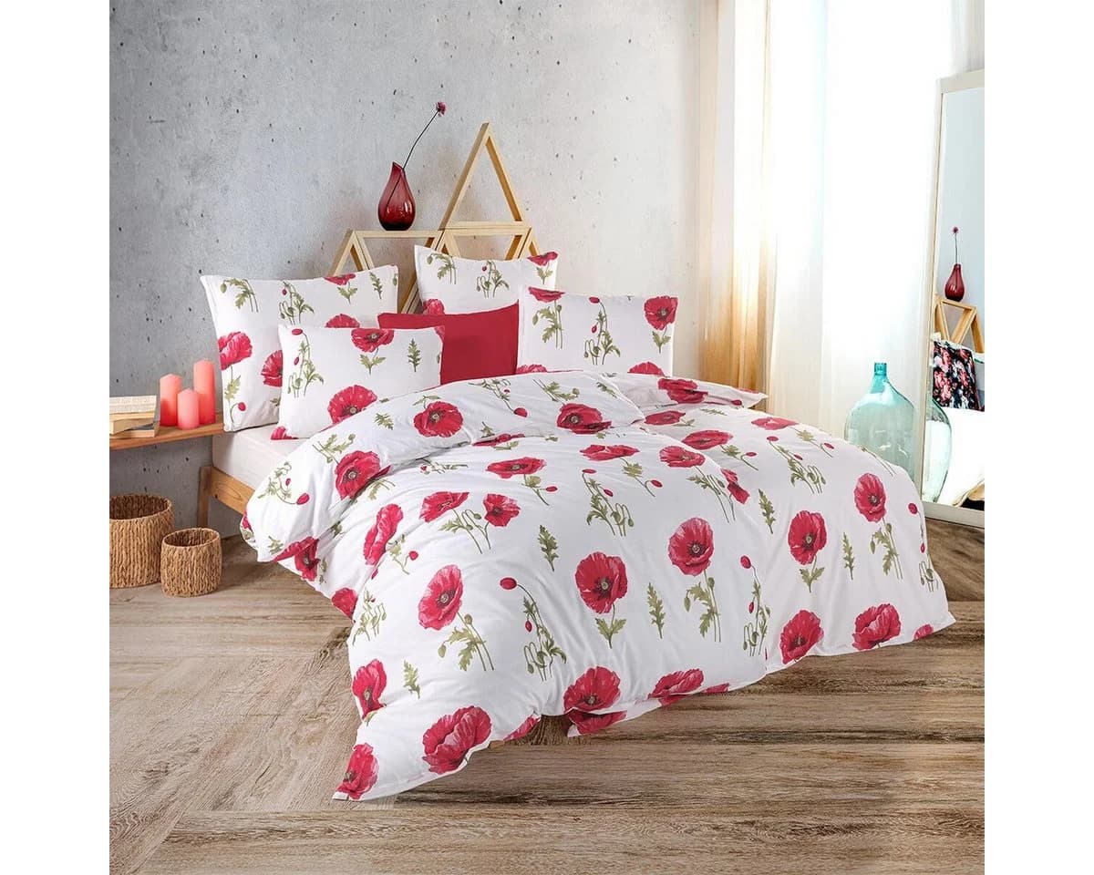 TRAUMSCHLAF Bettwäsche Mona Florales Design 100% Baumwolle - Bild 2