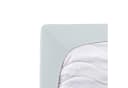 TRAUMSCHLAF Spannbettlaken Single Jersey Silber Grau Rundumgummi Bild 1