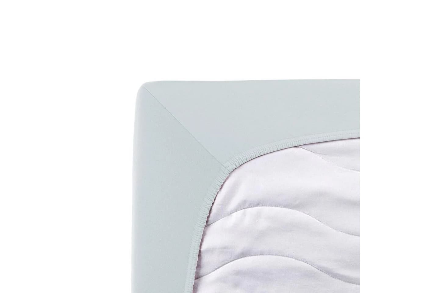 TRAUMSCHLAF Spannbettlaken Single Jersey Silber Grau Rundumgummi