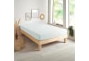 TRAUMSCHLAF Spannbettlaken Single Jersey Silber Grau Rundumgummi Bild 2