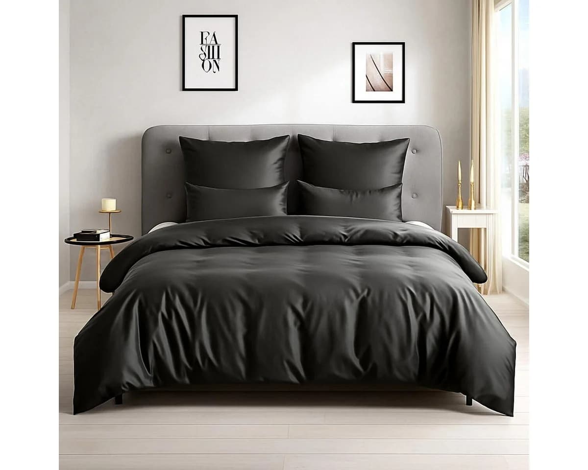 TRAUMSCHLAF Bettwäsche Uni Tencel™ Lyocell 2-teilig - Bild 2