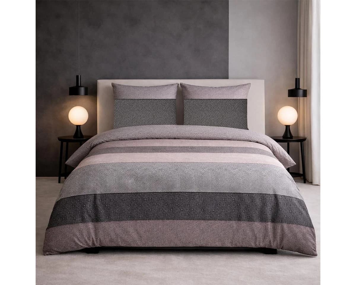 TRAUMSCHLAF Bettwäsche Kansas Mako Satin Rosa 3-teilig - Bild 2