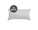 TRAUMSCHLAF Bettwäsche Pure Mako Satin 2-teilig Silber Bild 2