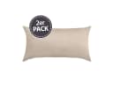 TRAUMSCHLAF Bettwäsche Pure Mako Satin Beige 2-teilig Bild 2