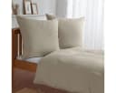 TRAUMSCHLAF Bettwäsche Uni Feinbiber 100% Baumwolle Beige Bild 1