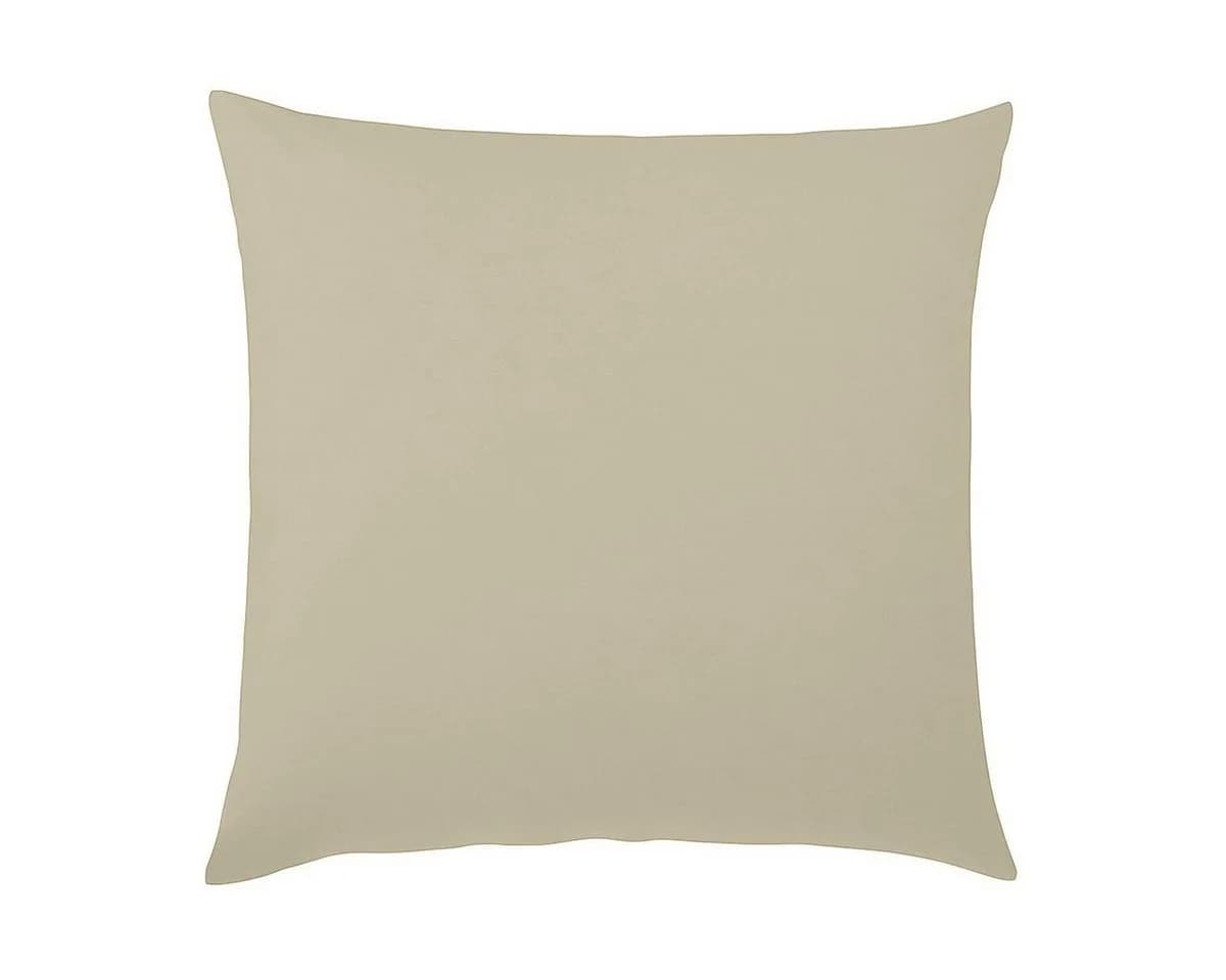 TRAUMSCHLAF Bettwäsche Uni Feinbiber 100% Baumwolle Beige - Bild 5