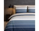 TRAUMSCHLAF Bettwäsche Girona Blau Mako Satin 2-teilig Bild 1