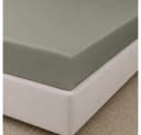 TRAUMSCHLAF Spannbettlaken Como Mako Satin Braun Bild 1