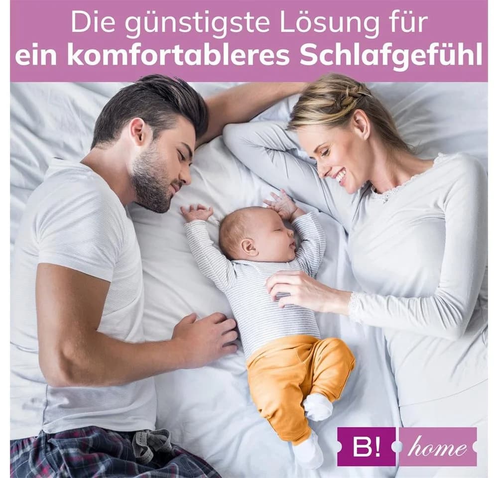 B!HOME Matratzen-Topper 4 cm Kaltschaum mit waschbarem Bezug - Bild 3