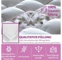 B!HOME Daunenbettdecke Babystep 100x135cm 400g Ganzjahresdecke Bild 3