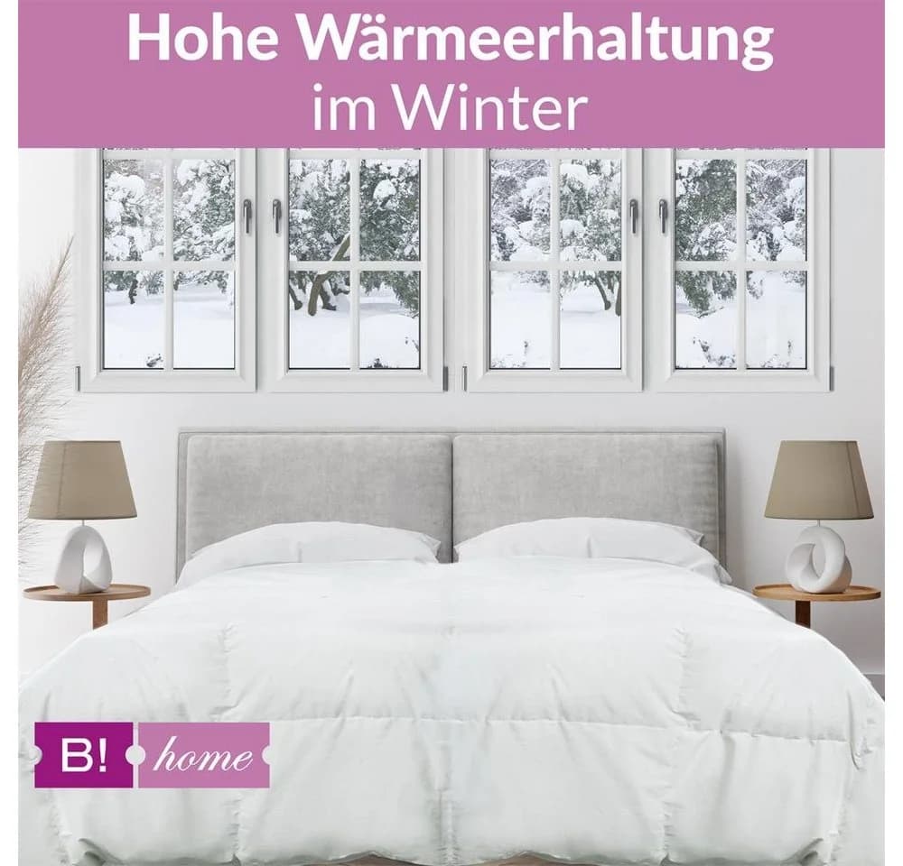 B!HOME Daunenbettdecke Babystep 100x135cm 400g Ganzjahresdecke - Bild 4