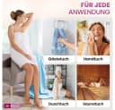 B!HOME Handtücher Set 4-tlg. Hellblau 100% Baumwolle Frottee Bild 3