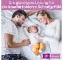 B!HOME Matratzen-Topper 4 cm Viscoschaum mit waschbarem Bezug Bild 3