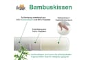 Foxx Nackenstützkissen Orthopädisch Bambus Visko für Nackenschmerzen Bild 3