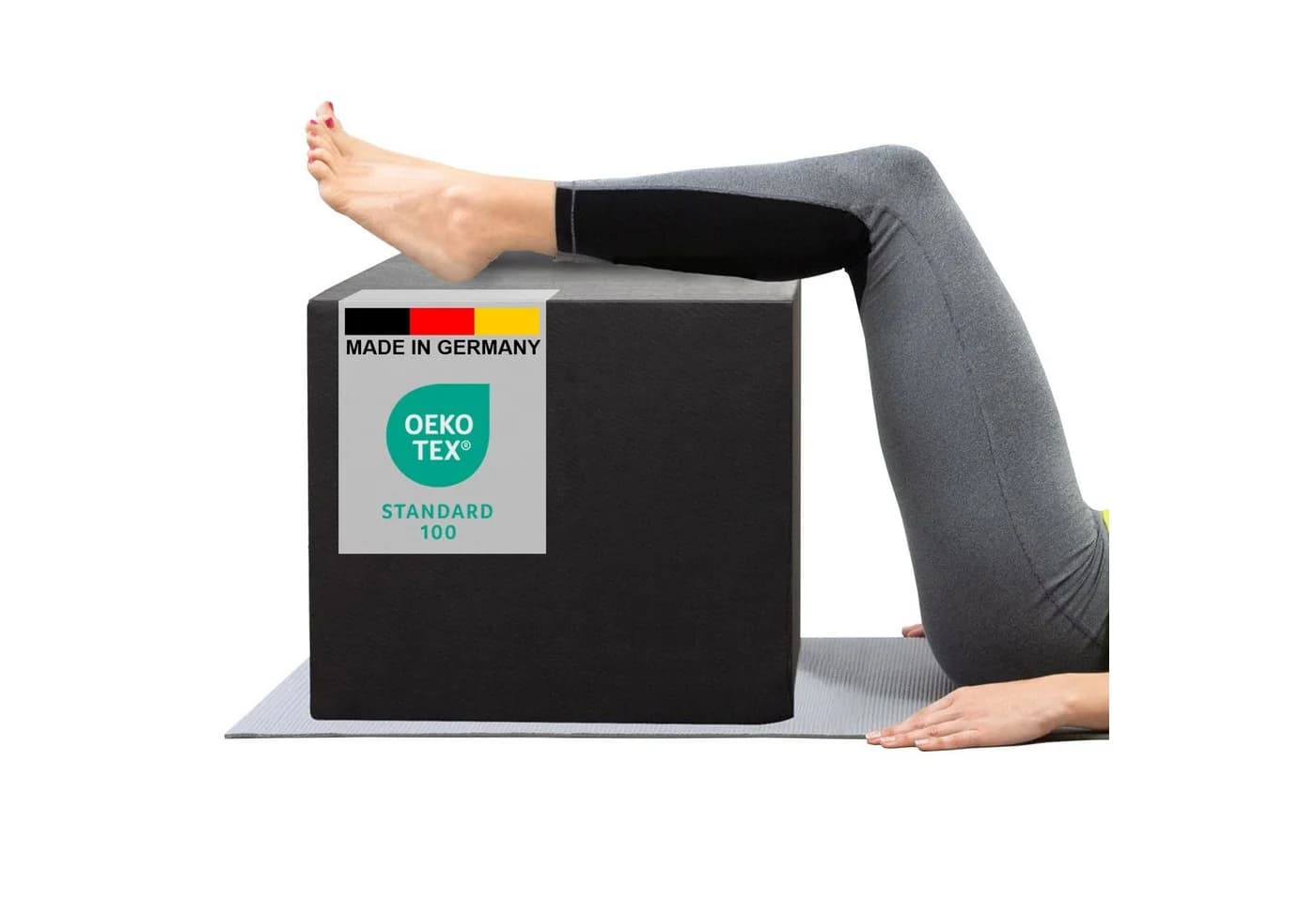 Foxx Bandscheibenwürfel Dunkelgrau Physiotherapie Würfel - Bild 2