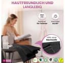 B!HOME Handtücher Set 4-tlg. Schwarz 100% Baumwolle Frottee Bild 5