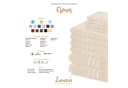 Lavea Badematte Elena-Frottierserie 50x80 cm, 100% Baumwolle, 500 g/m² Frottier, weich & saugstark, pflegeleicht Bild 3