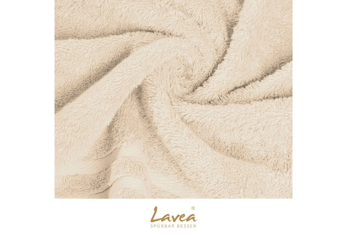 Lavea Badematte Elena-Frottierserie 50x80 cm, 100% Baumwolle, 500 g/m² Frottier, weich & saugstark, pflegeleicht - Bild 5