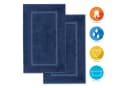 Lavea Badematte Elena-Frottierserie 50x80 cm, 100% Baumwolle, 500 g/m² Frottier, weich & saugstark, pflegeleicht Bild 1