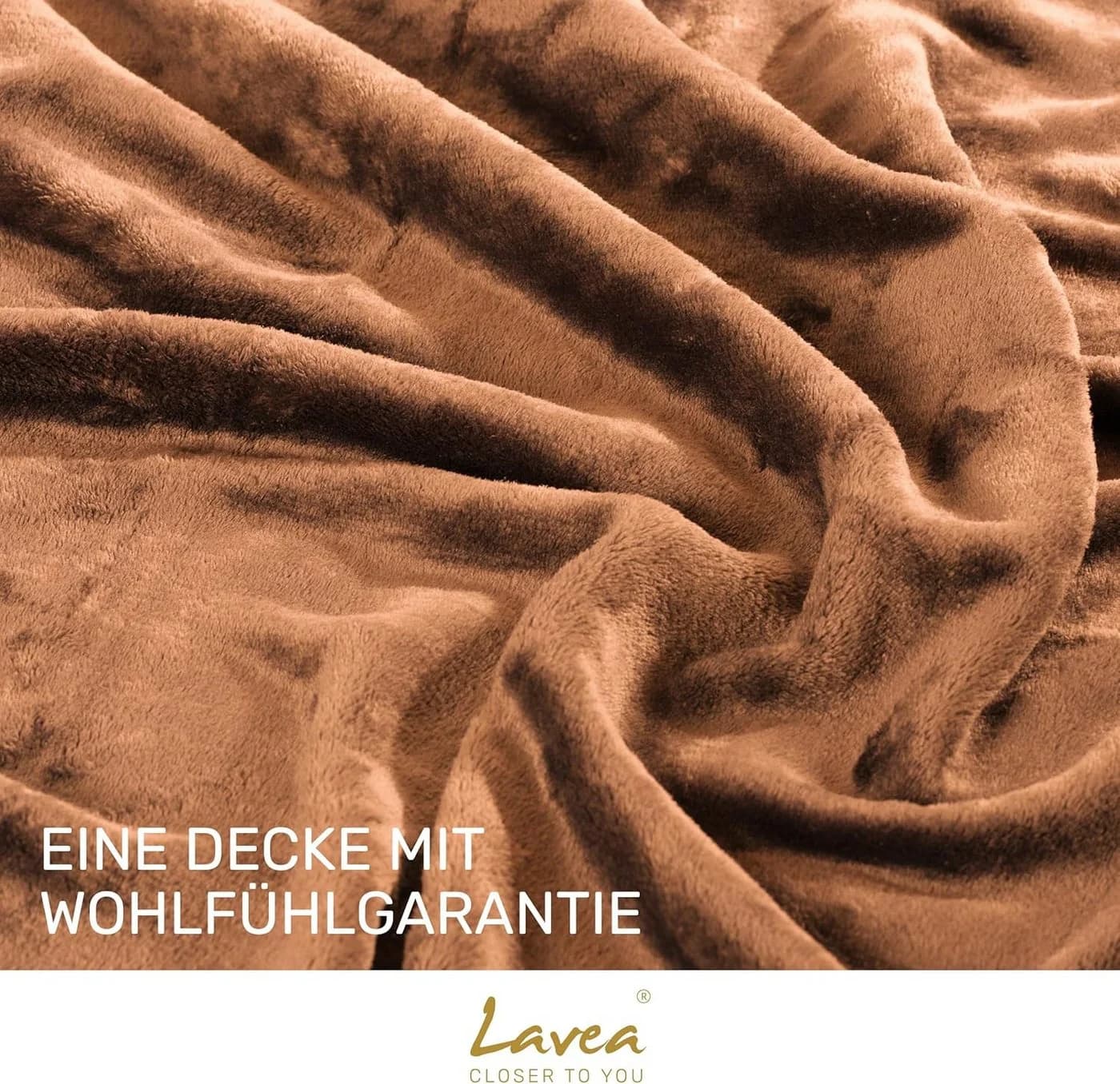 Wohndecke Kuscheldecke, Fleecedecke, Wolldecke flauschig und weich, Lavea, Mikrofaser, Atmungsaktiv & Hautfreundlich - Bild 5