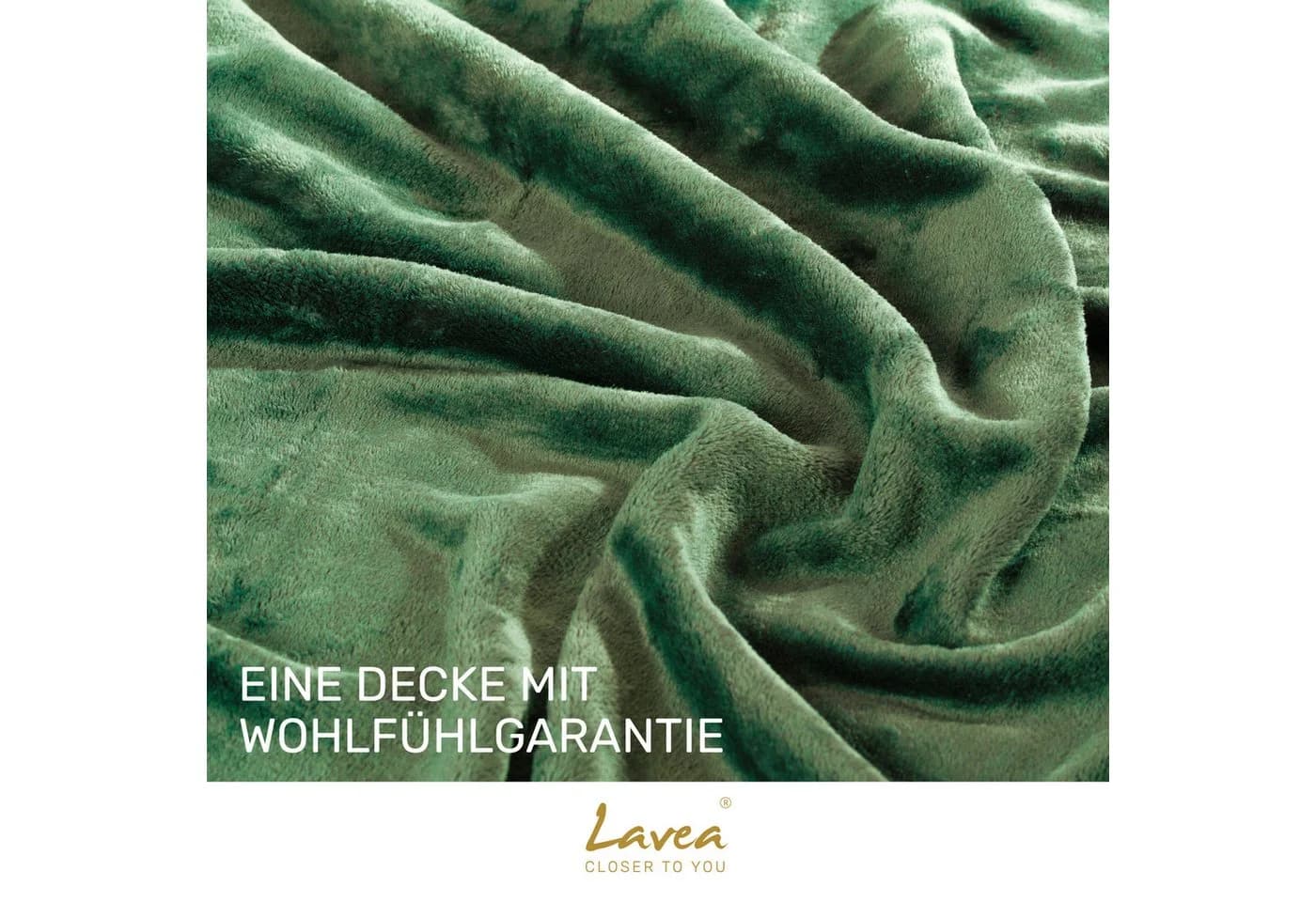 Wohndecke Kuscheldecke Mikrofaser Fleece Lavea - Bild 5
