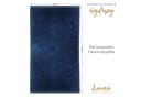Lavea Handtuch Set Sydney 500 g/m² Baumwolle Blau Bild 4