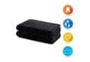 Lavea Handtücher Sydney Serie Schwarz 500 g/m² Frottier Set Bild 1