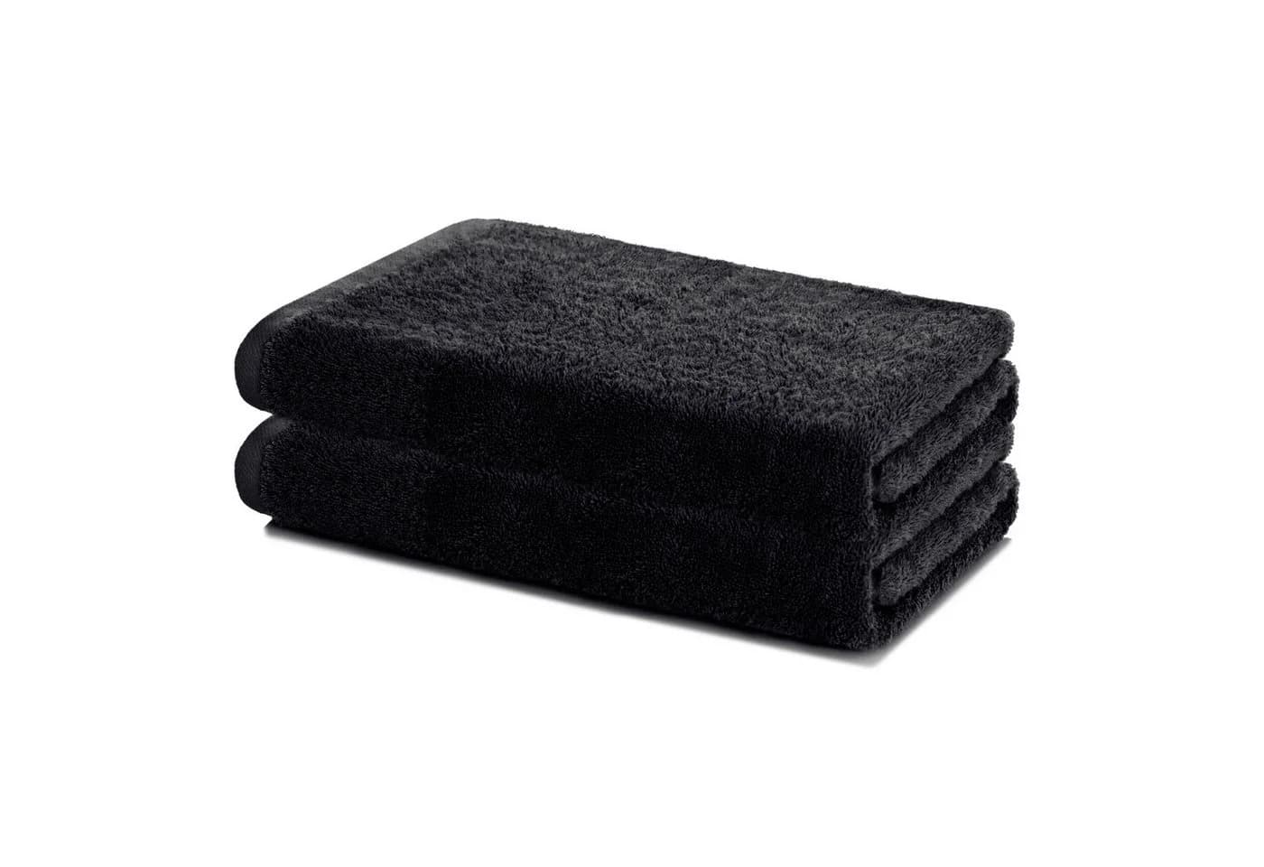 Lavea Handtücher Sydney Serie Schwarz 500 g/m² Frottier Set - Bild 2