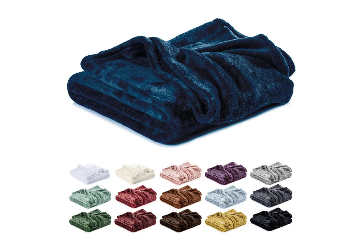 Wohndecke Kuscheldecke, Fleecedecke, Wolldecke flauschig und weich, Lavea, Mikrofaser, Atmungsaktiv & Hautfreundlich - Bild 2
