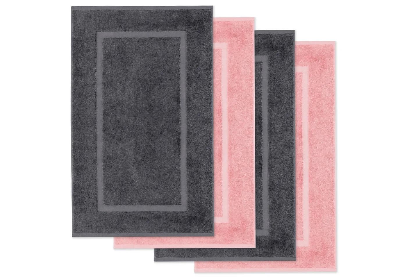 Lavea Badematte 4er Set Elena Frottee 50x80 cm - Bild 2