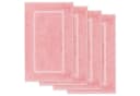 Lavea Badematte 4er Set Elena Frottee Rosa 50x80 cm Bild 2