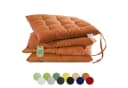 Lavea Stuhlkissen MONACO 40x40 cm Set 4er & 8er Bild 2